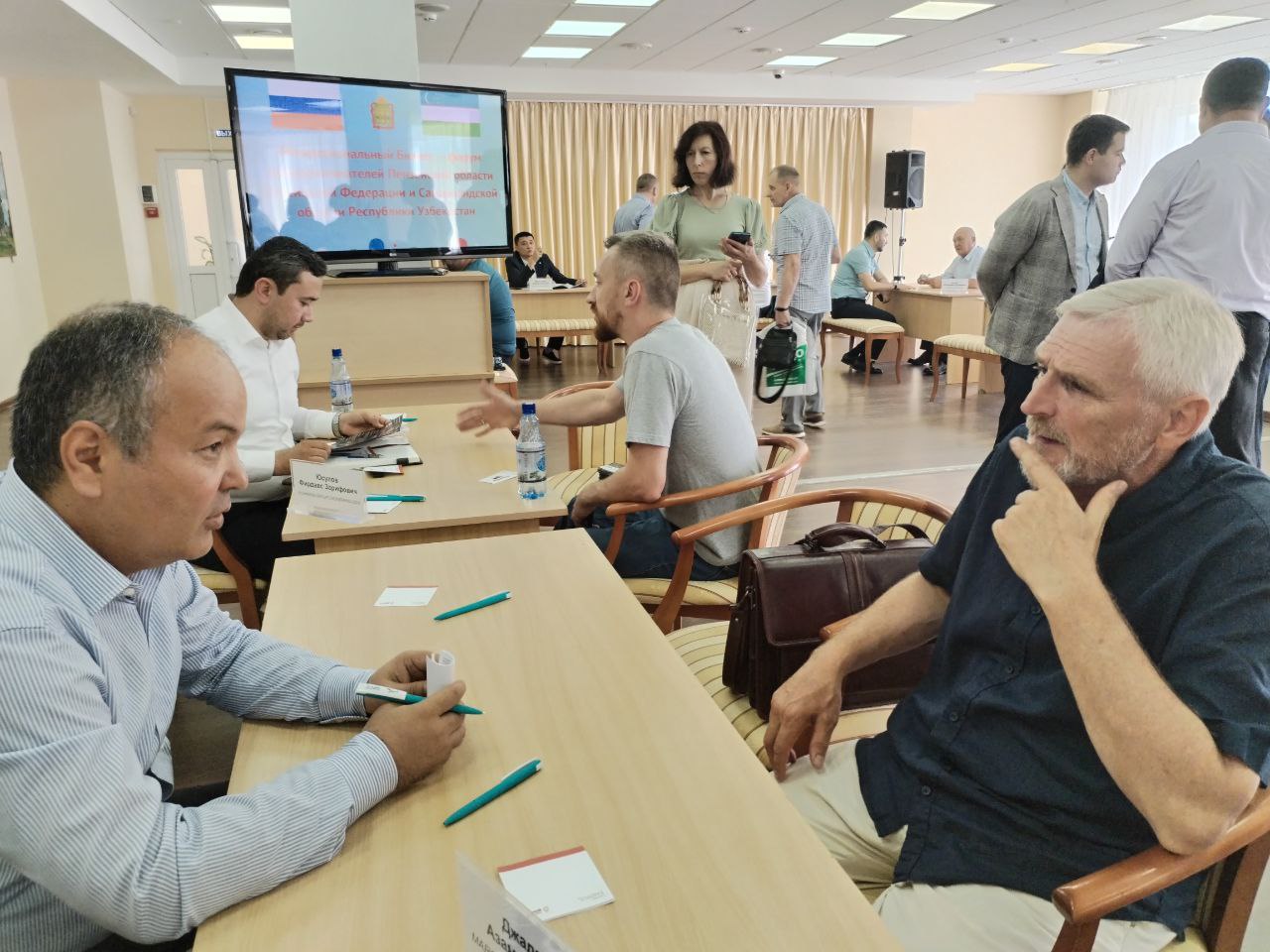 На B2B-встрече с предпринимателями Самаркандской области